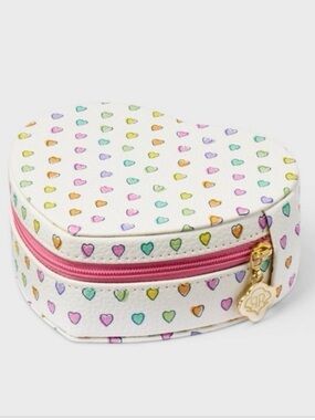NWT Roller Rabbit x Target Disco Heart Print Jewelry Case